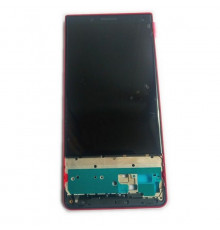 Дисплей с красной рамкой BlackBerry KEY2 LE