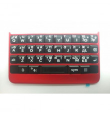 Клавиатура русская красная BlackBerry KEY2 (в сборе)