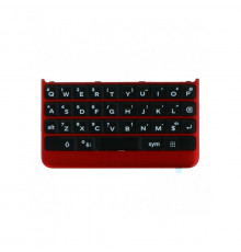 Клавиатура английская BlackBerry KEY 2 красная (в сборе)