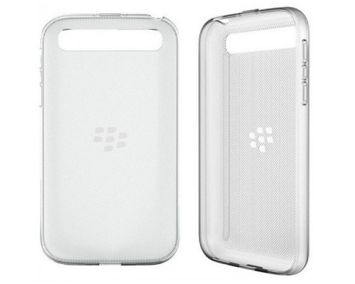 Чехол силиконовый BlackBerry Q20 Classic White Soft Shell Case ACC-60086-002