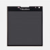 Дисплей чёрный с рамкой BlackBerry Q30 Passport LCD