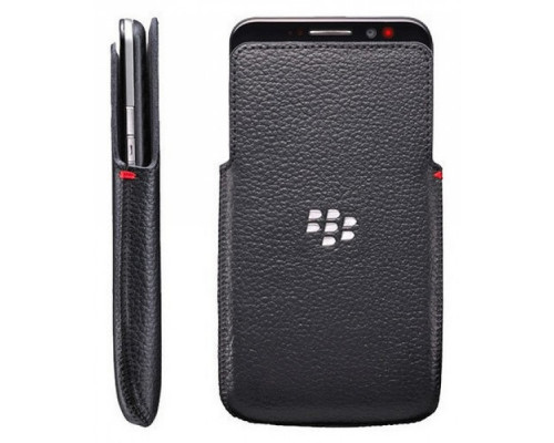 Чехол кожаный Leather Pocket Case BlackBerry Z30