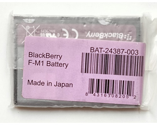 Аккумулятор BlackBerry Battery F-M1 1150 mAh BAT-24387-003