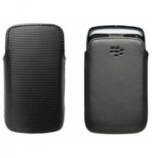 Чехол кожаный Leather Pocket Case BlackBerry 9380