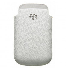 Чехол белый кожаный Leather Pocket BlackBerry 9700/9780 HDW-31343-002