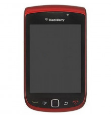 Дисплей красный с рамкой BlackBerry 9800 Torch