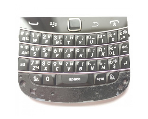 Клавиатура русская чёрная BlackBerry 9900|9930 Bold