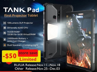 В продажу поступил Unihertz Tank Pad: защищённый планшет для любых условий