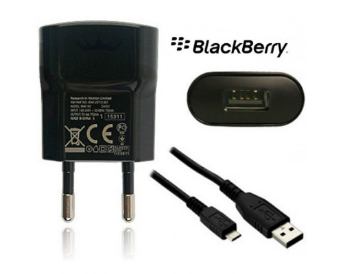 Сетевое зарядное устройство BlackBerry EU Micro-USB